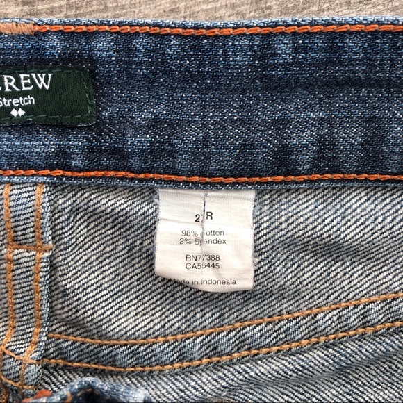 J Crew Factory Matchstick Mid Wash Jeans, size 29 - Picture 8 of 8